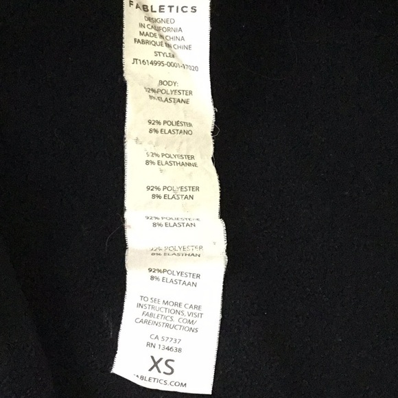 FABLETICS Jojo Jacket Black - Picture 14 of 14